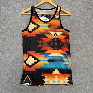 Neff x Mac Miller Aztec Tribal Shirt Mens Small Geometric Rare 2013 Tank Tee *